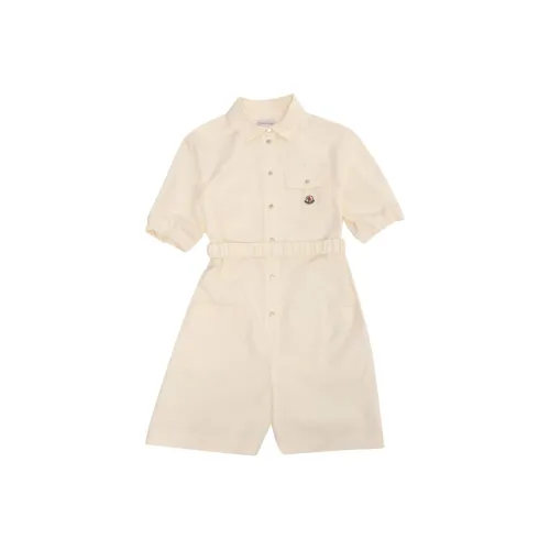 Moncler Комбинезон Крем для детей 3-7 лет