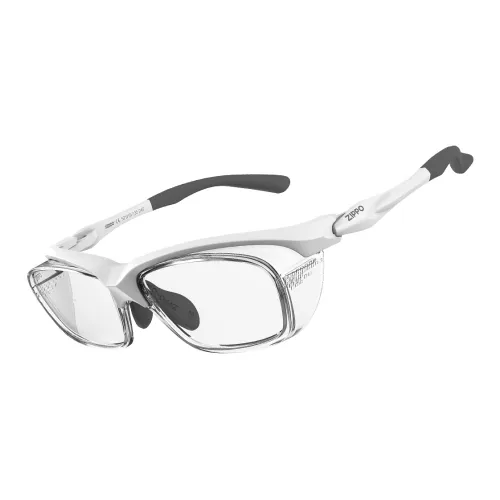 ZIPPO TR90 Нержавеющая Сталь TPE Нерегулярная Форма Оправа для Очков Унисекс Ледниково-Белый