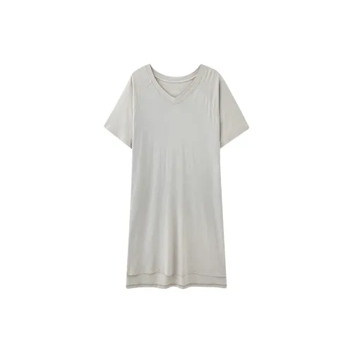 Pretty lady Серебристо-серый Женские ночные сорочки