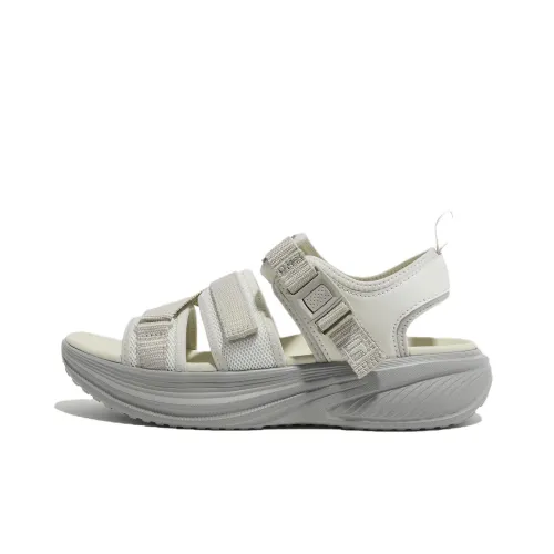 FILA Float Max Пляжные сандалии Бежево-серый Женские