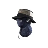 Black Set (Шапки и Кепки + Камуфляж Темно-Серый Маска)