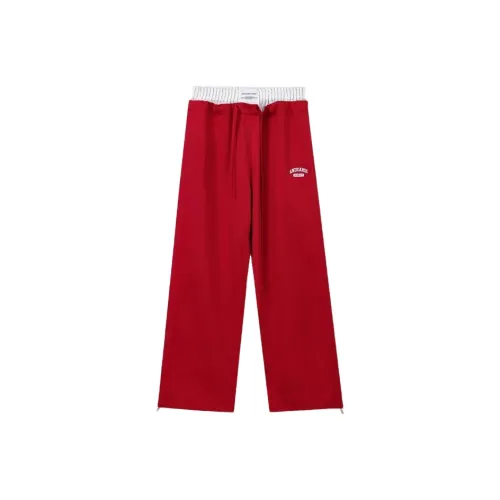 VKXOW Red Женские Повседневные Брюки