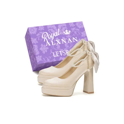 ALXNAN Грубый каблук Высокие каблуки Женские