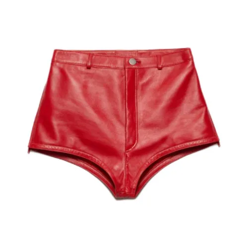 PRADA FW25 Повседневные шорты Женские Red