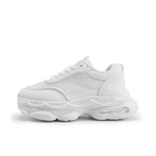 TOM TAILOR Pure White Jumping Trendy Shoe Mid Top Casual Shoes Men's White