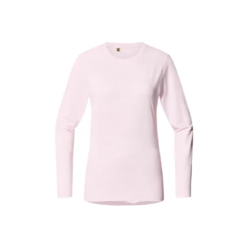 HAGLÖFS Стандартная футболка женская девичья розовая