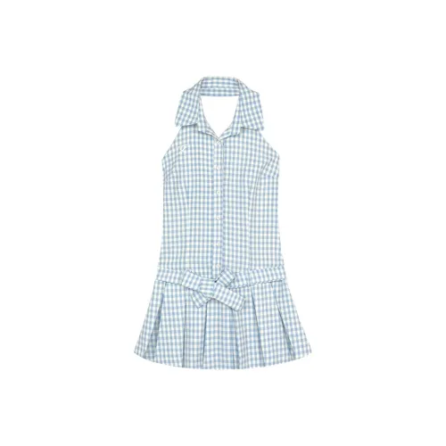 POPO.INFO Без рукавов Платье Женское