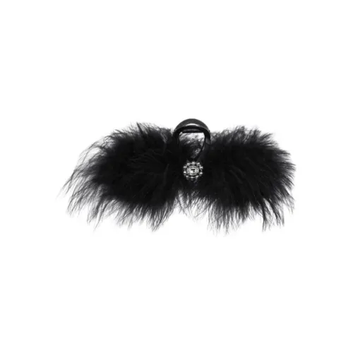 EVITA PERONI Турция Перо Заколки для волос Женские Черный