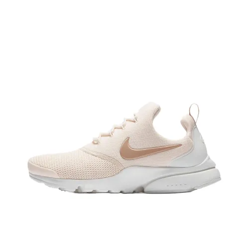 Nike Presto Fly Low Топ Беговые кроссовки Женские Розовый