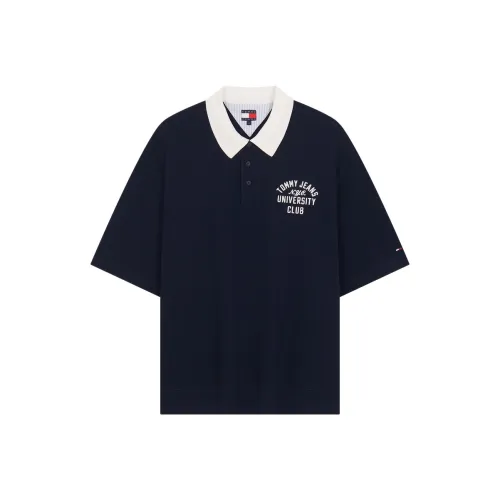 Tommy Hilfiger Темно-синий Синий C1G Мужская Поло