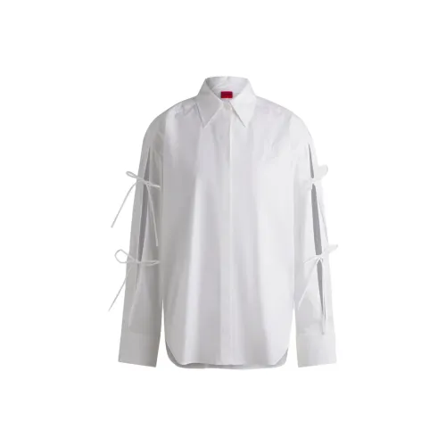 HUGO BOSS Белые Женские Рубашки