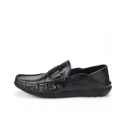 AMRGHONE Лоферы Мужские Черные