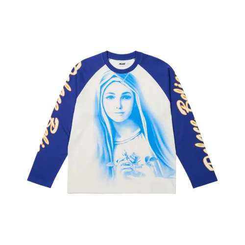 Дворцово-синяя унисекс футболка