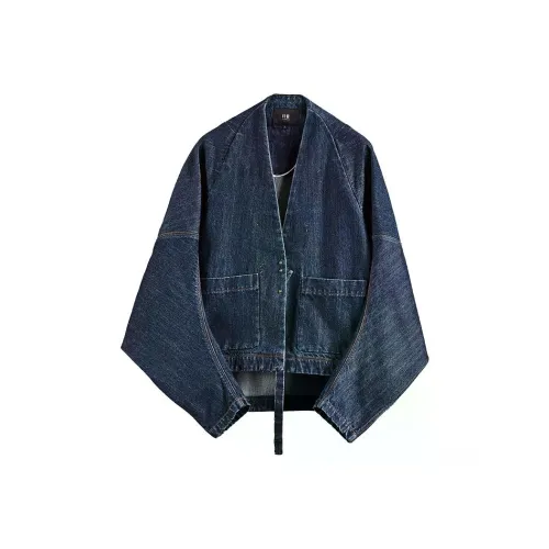 Rizhuo Morning And Early Синий Женские Джинсовые Куртки