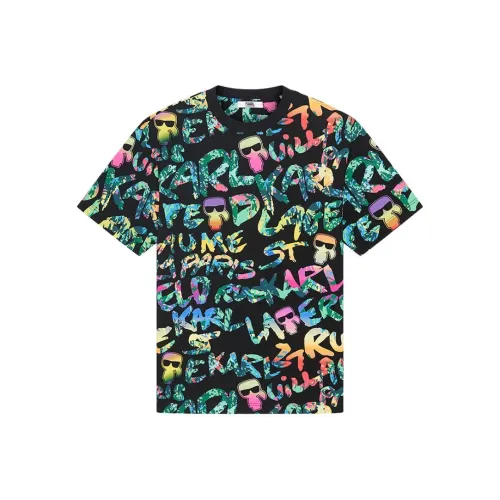 KARL LAGERFELD / Karl Lagerfeld Jeans Черные Мужские T-Рубашки