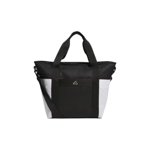 Adidas Полиэстер Тоут Сумка Сумка для покупок Сумка через плечо Сумка Женская Черная и Белая