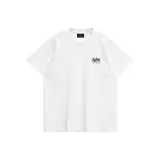 Белый, синий, молния, синий, с принтом