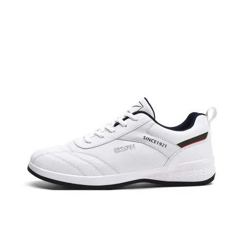 Binary Износостойкий Легкий Противоскользящий Низкий Топ Casual Мужской Белый Синий