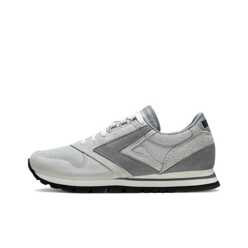 Brooks CHARIOT Slip-resistant Abrasion-resistant Low Top Casual Shoes Men's Gray White Брэндс Brooks CHARIOT противоскользящий устойчивый к истиранию низкий топ повседневная обувь мужской серый белый
