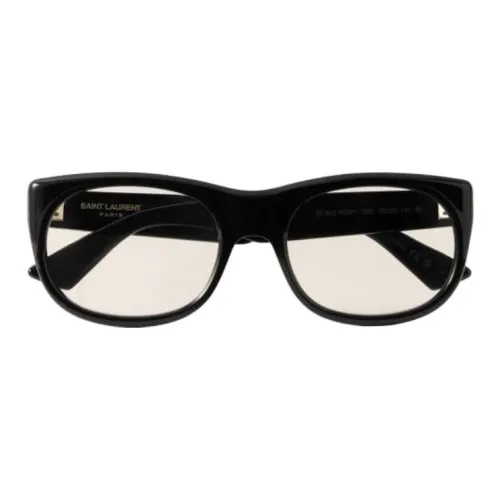 SAINT LAURENT Квадратные очки с диоптриями унисекс черные