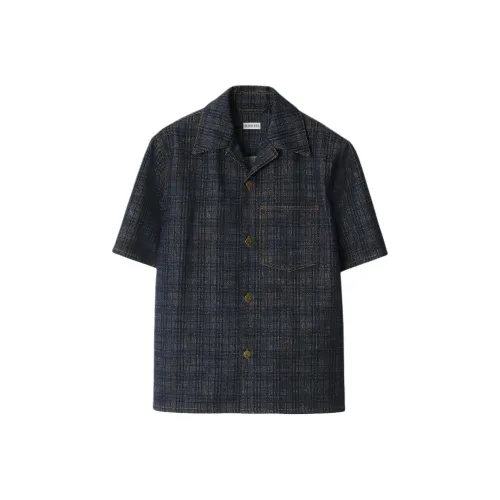 Burberry SS25 Рубашка Мужская Индиго
