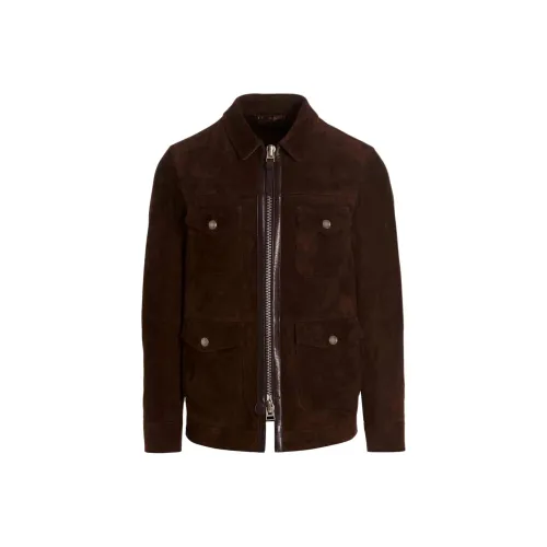 TOM FORD Коричневый Мужской Куртки