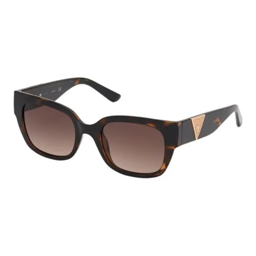 GUESS Injection Квадратные Солнцезащитные очки Женские Черепаховый