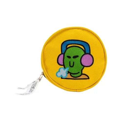 MYTIMELAB Хлопок Круглая Сумка Монетница Кошелек Большой Унисекс Многоцветный