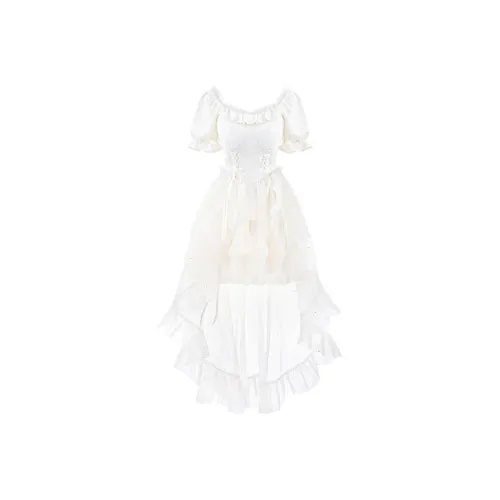 Frustration Garden Короткий рукав Платье Женское