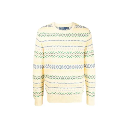 Polo Ralph Lauren SS22 Свитер Мужской Желтый