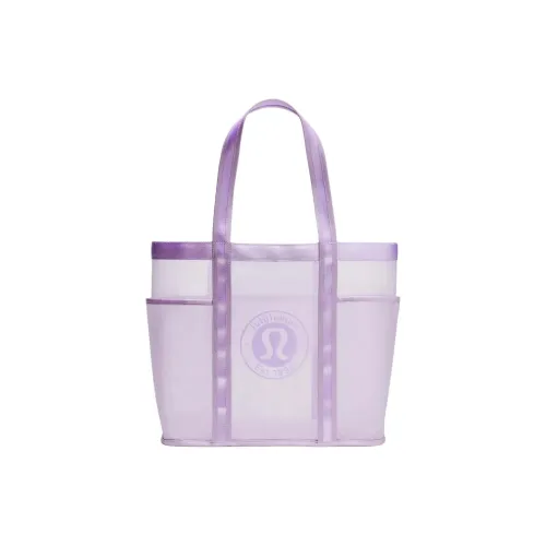 lululemon Переработанный Нейлон Тоут Сумка Сумка для покупок Сумка Унисекс Лаванда