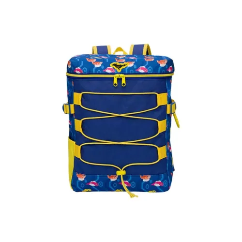 POKEMON Ткань Рюкзак Стандартный Унисекс Синий Желтый