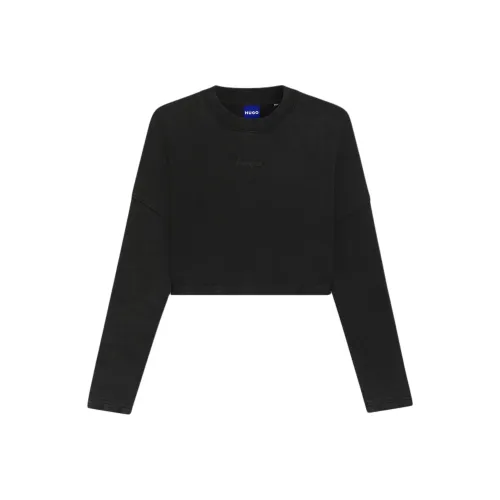 HUGO BOSS Черные Женские Свитшоты