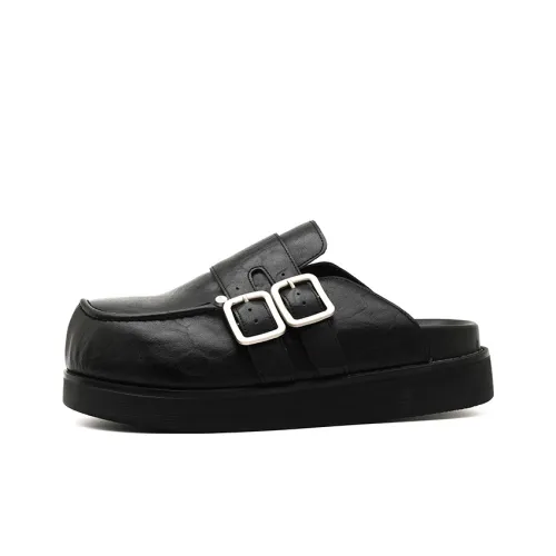 Dounkol Резиновая подошва устойчивая к истиранию домашние тапочки унисекс черный