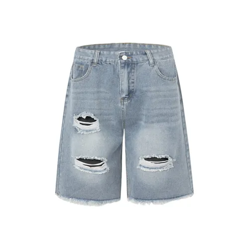 GEOGRE ALEX Джинсовые шорты Унисекс