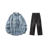 Washed Blue+Black[Брюки]  
Вымытый Синий+Черный[Брюки]