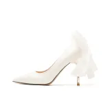 Белый [Высота каблука 9,5 см]