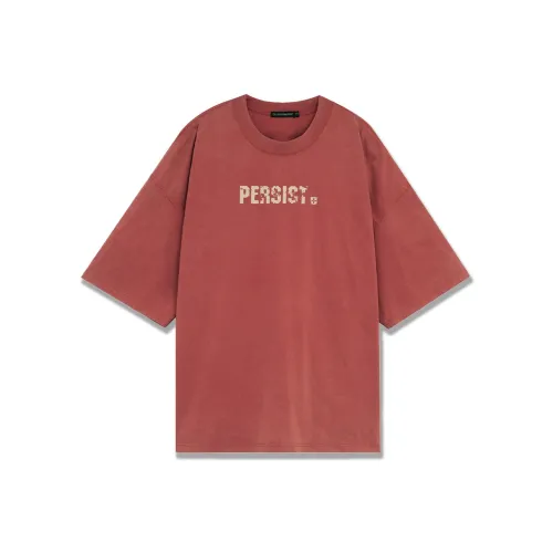 BD.POWER UP+ Кирпично-красная унисекс футболка