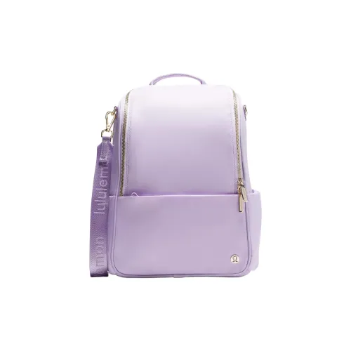 Lululemon Нейлон Рюкзак Маленький Женский Фиолетовый