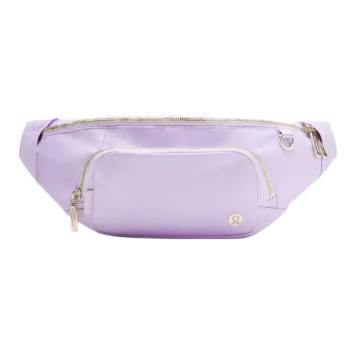 Lululemon Everywhere Переработанный нейлон Сумка через плечо Бананка Экстра-большая Унисекс Фиолетовая