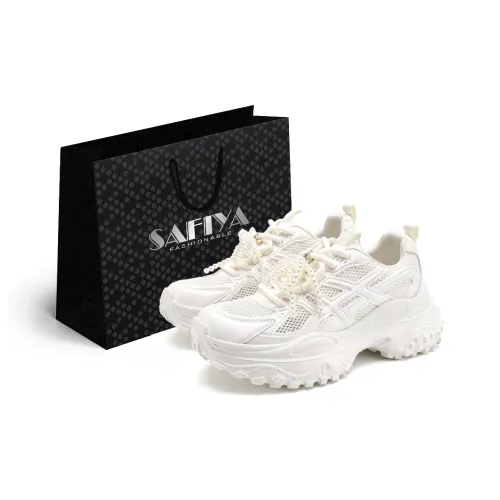 safiya Амортизация Устойчивость к истиранию Легкий Низкий Топ Кроссовки с толстой подошвой Женские