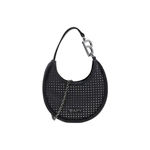 A BATHING APE Хлопок Ручная Сумка Сумка через плечо Унисекс Черный