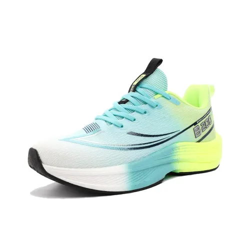 BIANSULONG Амортизация противоскользящий низкий отскок низкий топ повседневная беговая обувь мужская бирюзовый PEAK зеленый