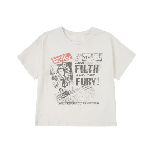 FDMWAVE Экрю Мужская T-рубашка