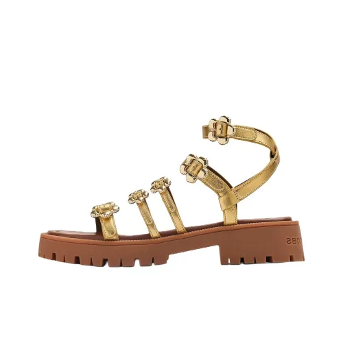 MARC JACOBS Римские сандалии 4CM Женские Золотые