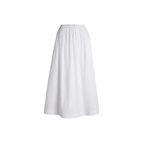 Hugo Boss Повседневный Длинный Юбка Женская Белая