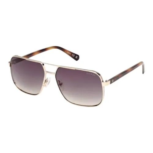 GUESS Металл Aviator Солнцезащитные очки Женские Tortoiseshell
