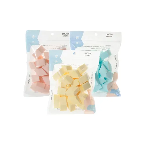 LMLTOP Губка Блок Макияж Хлопок Розовый Основа Фиксирующий Непудровый Легкий для нанесения Мягкая текстура