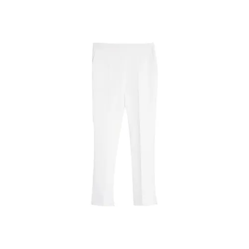 MaxMara Белые Женские Повседневные Брюки