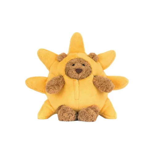 JELLYCAT Barcelona Bear Костюм Солнце Кукла Плюшевая кукла 22 см Высота в сидячем положении